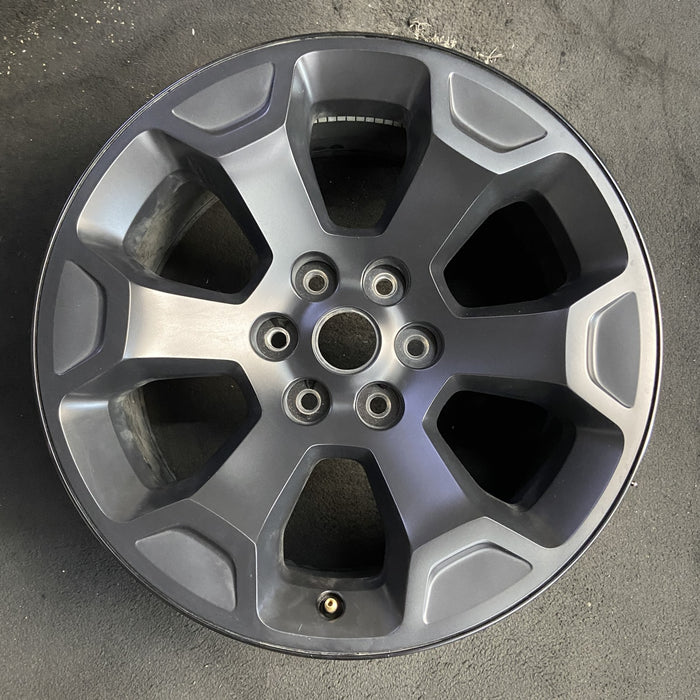 20" DODGE 1500 PICKUP 25-26 20x9, , 6 spoke, raised spoke, black Original OEM - Additional View