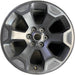 20" DODGE 1500 PICKUP 25-26 20x9, , 6 spoke, raised spoke, black Original OEM - Front View