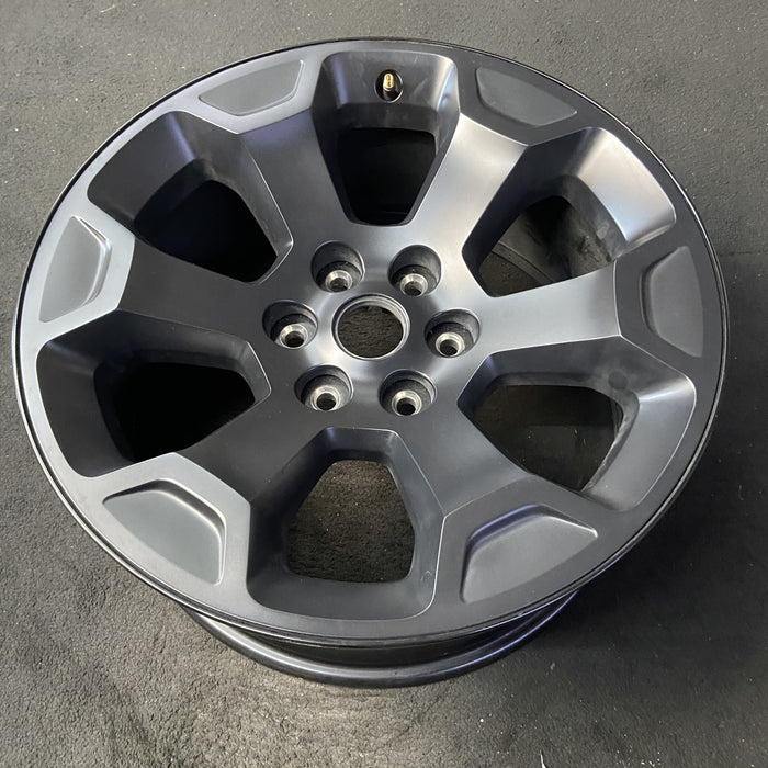 20" DODGE 1500 PICKUP 25-26 20x9, , 6 spoke, raised spoke, black Original OEM - View 8