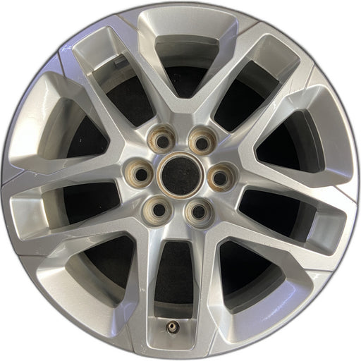 18" TRAVERSE 18-19 18x7.5, opt RT1 Original OEM Wheel Rim - Front View