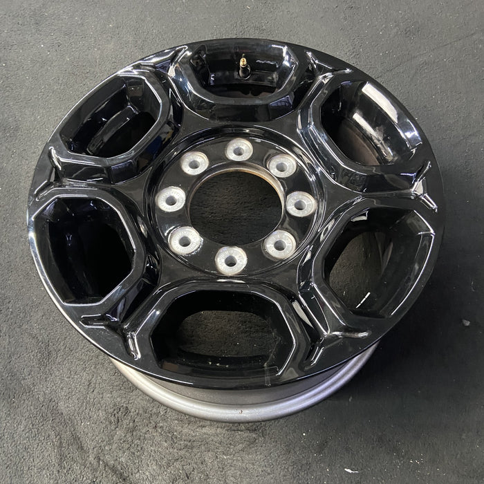 18" FORD F250SD PICKUP 23-26 18x8, aluminum, 6 spoke, black Original OEM Wheel - View 8