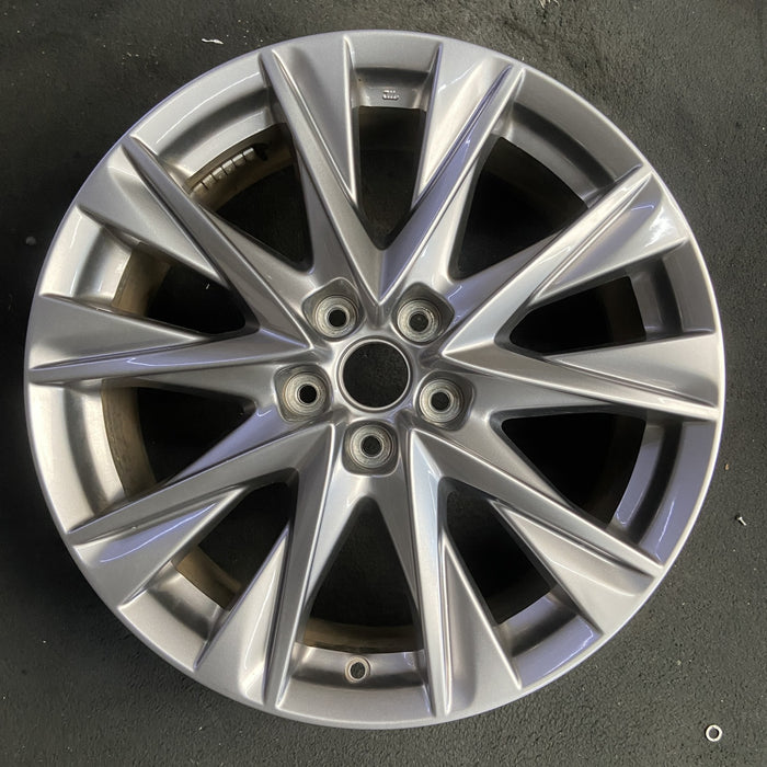 19" MAZDA CX-5 19-21 aluminum, 19x7, gunmetal Original OEM Wheel Rim - Additional View