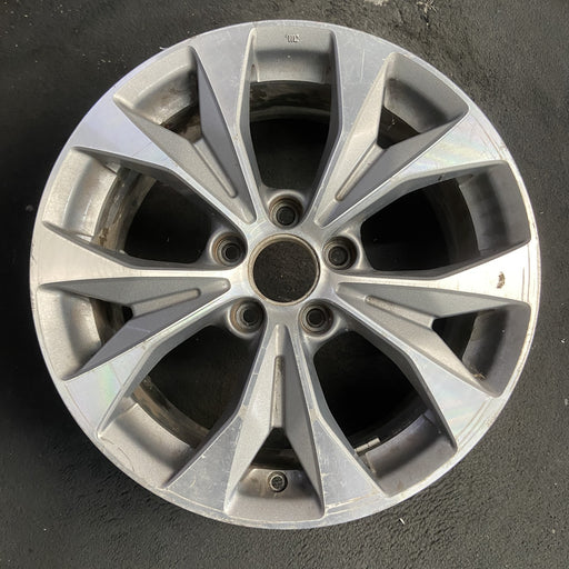 17" CIVIC 12 17x7 , 5 flared spoke, Original OEM Wheel Rim - Additional View