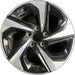 16" INSIGHT 21-22 16x7 , machined face with black pockets Original OEM Wheel Rim - Front View
