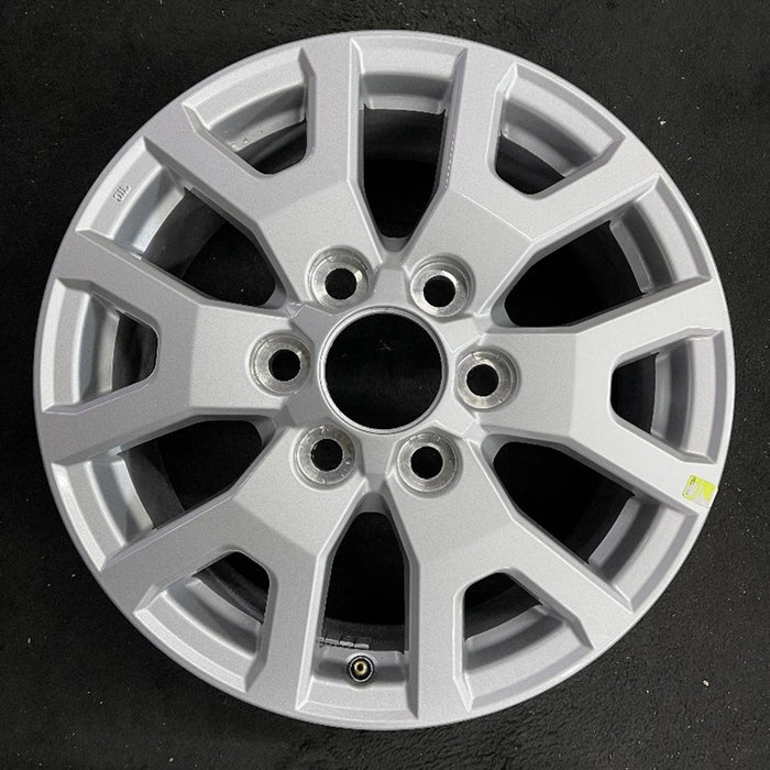 17" TACOMA 24-26 17x7, alloy Original OEM Wheel Rim - Front View