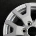 17" TACOMA 24-26 17x7, alloy Original OEM Wheel Rim - Side Profile