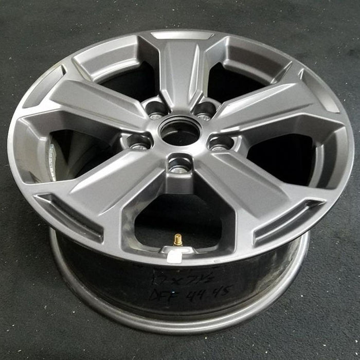 17" WRANGLER 18 VIN W , 17x7.5, 5 spoke , solid spoke, grooved spoke, bronze - View 7