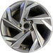 17" ELANTRA 24 17x7 Original OEM Wheel Rim - Front View