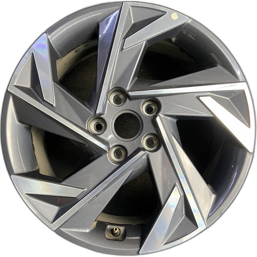 17" ELANTRA 24 17x7 Original OEM Wheel Rim - Front View