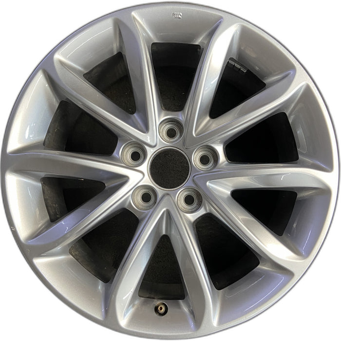 18" TLX 21-23 18x8 Original OEM Wheel Rim - Front View