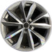 21" AUDI SQ7 20-22 , 5 spoke, V spoke Original OEM Wheel Rim - Front View