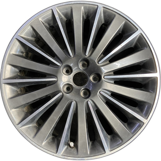 19" MKZ 13-16 19x8 , 20 spoke Original OEM Wheel Rim - Front View