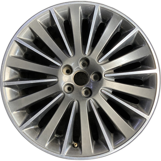 19" MKZ 13-16 19x8 , 20 spoke Original OEM Wheel Rim - Front View