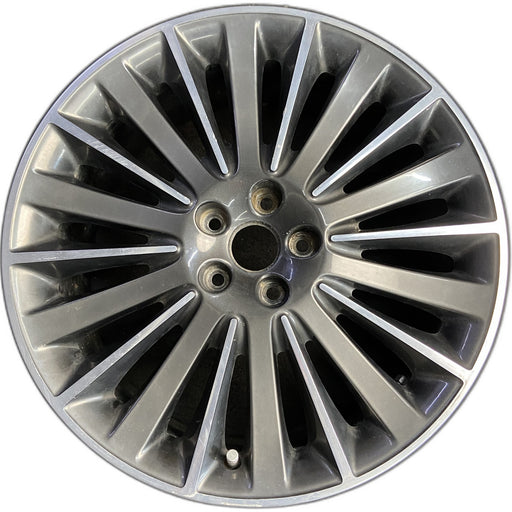 19" MKZ 13-16 19x8 , 20 spoke Original OEM Wheel Rim - Front View