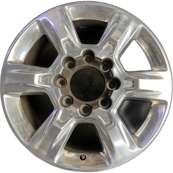 20" SIERRA 2500 PICKUP 17-19 20x8.5, 6 spoke Original OEM Wheel Rim - Front View