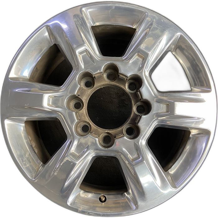 20" SIERRA 2500 PICKUP 17-19 20x8.5, 6 spoke Original OEM Wheel Rim - Front View
