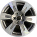 18" RIDGELINE 17-19 18x8, 6 spoke, machined face Original OEM Wheel Rim - Front View
