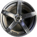 20" CHALLENGER 17 20x9.5, 5 spoke, single spoke Original OEM Wheel Rim - Front View