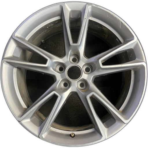 20" CAMARO 19-24 20x8.5, 5 split spoke, machined face Original OEM Wheel Rim - Front View
