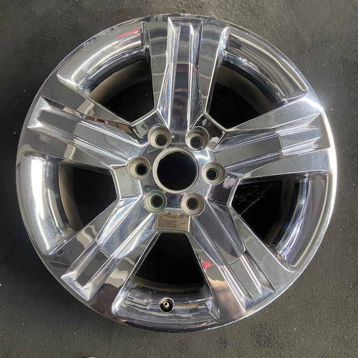 20" SIERRA 1500 PICKUP 19 classic , 20x9, 5 spoke, exposed lug nuts, chrome - Additional View