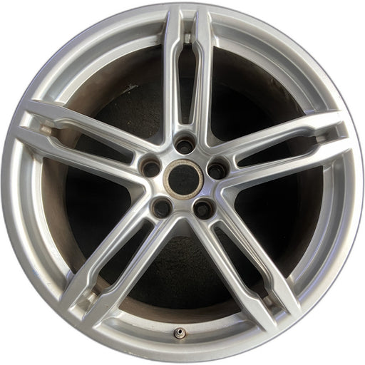 19" PORSCHE MACAN 15-18 19x9, 5 double spoke Original OEM Wheel Rim - Front View