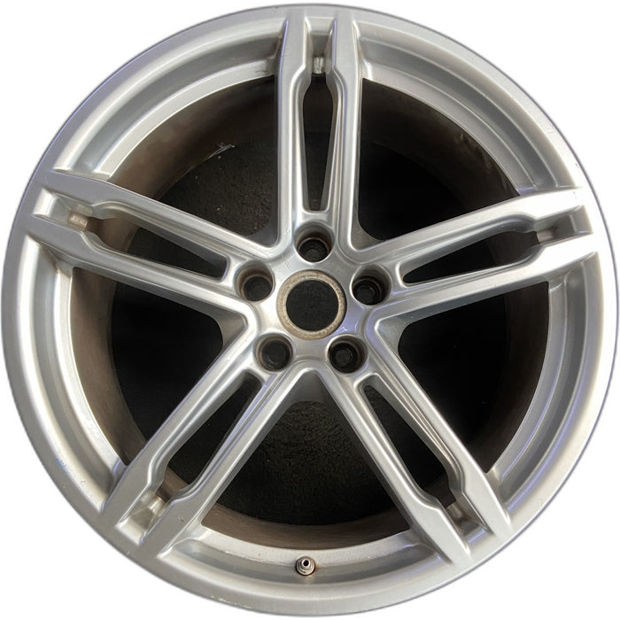 19" PORSCHE MACAN 15-18 19x9, 5 double spoke Original OEM Wheel Rim - Front View