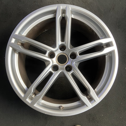19" PORSCHE MACAN 15-18 19x9, 5 double spoke Original OEM Wheel Rim - Additional View