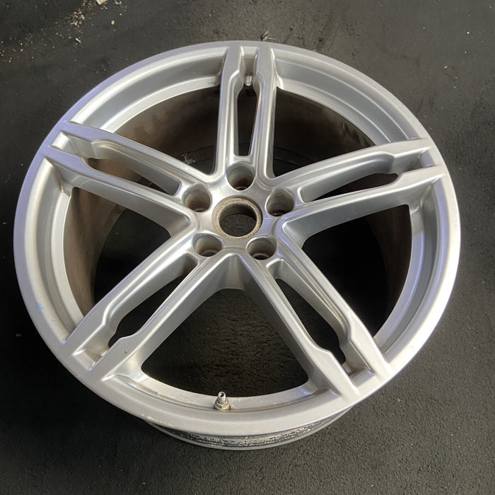 19" PORSCHE MACAN 15-18 19x9, 5 double spoke Original OEM Wheel Rim - View 7