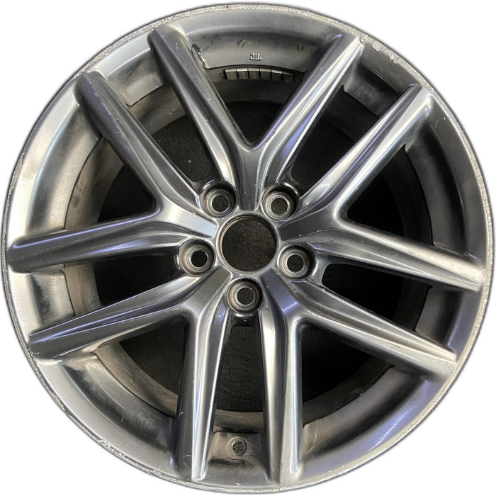 18" LEXUS IS250 14-15 18x8 , 10 spoke Original OEM Wheel Rim - Front View