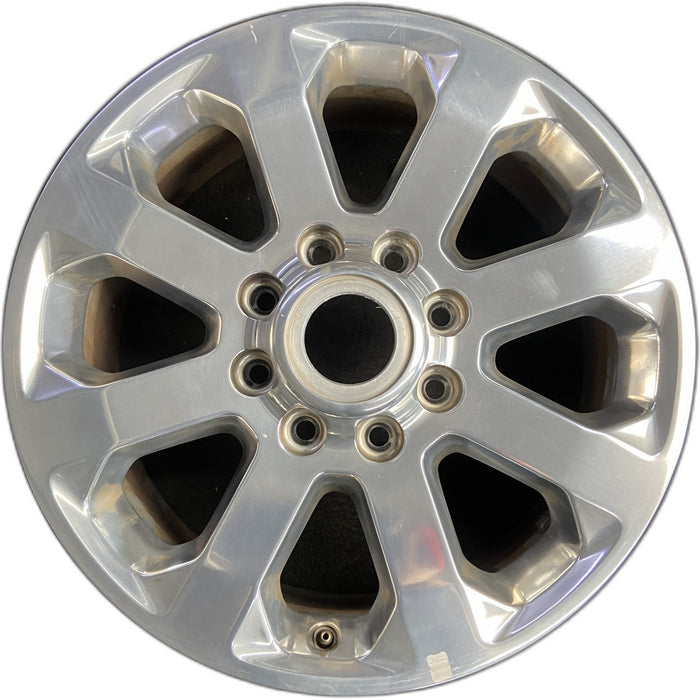 20" DODGE 2500 PICKUP 19-23 , 20x8, , polished, w/o pockets Original OEM Wheel - Front View