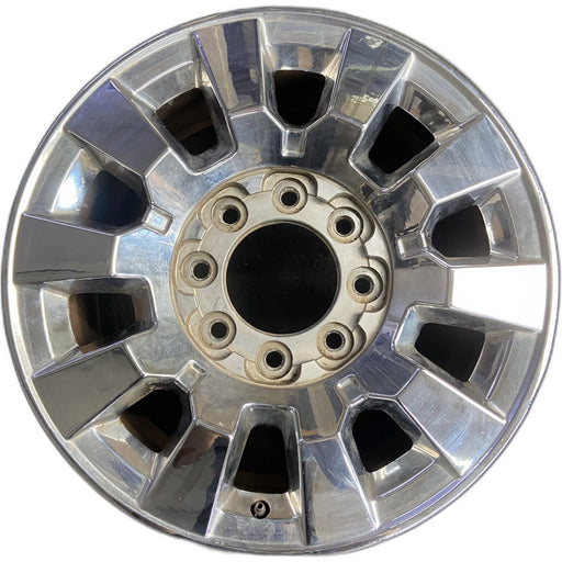 20" SIERRA 2500 PICKUP 17-18 20x8.5, 10 spoke, opt RQA Original OEM Wheel Rim - Front View