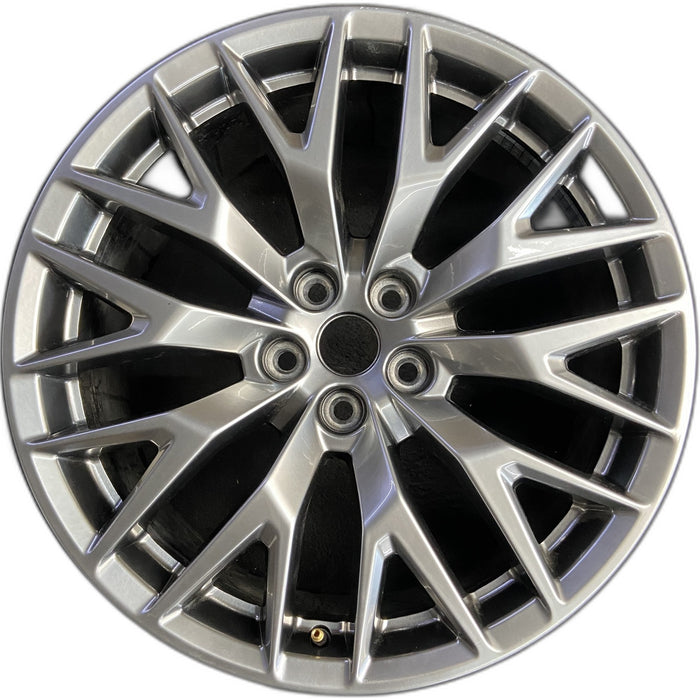 20" MUSTANG 24 20x9, Original OEM Wheel Rim - Front View