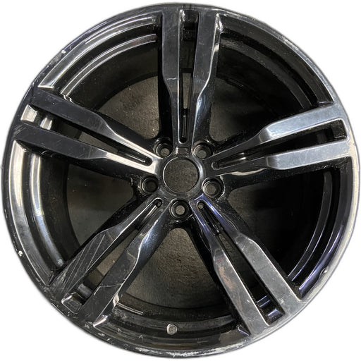 20" 640i GT 18-19 20x8.5, 5 spoke, double spoke Original OEM Wheel Rim - Front View