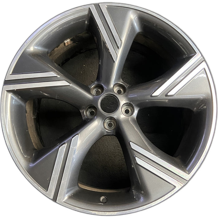 22" GV80 25 22x9.5 , 5 spoke Original OEM Wheel Rim - Front View