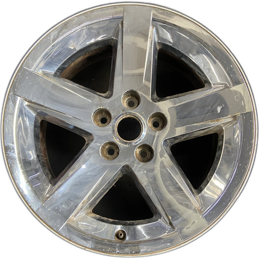 20" DODGE 1500 PICKUP 09-10 20x9 , 5 spoke Original OEM Wheel Rim - Front View