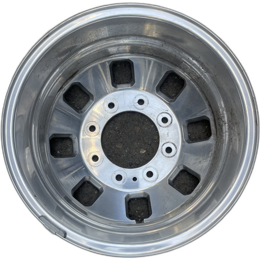 18" SIERRA 3500 PICKUP 24 DRW, 18x6.5, rear, outer Original OEM Wheel Rim - Front View