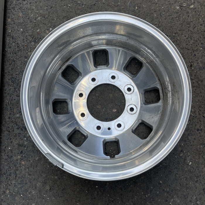18" SIERRA 3500 PICKUP 24 DRW, 18x6.5, rear, outer Original OEM Wheel Rim - Additional View