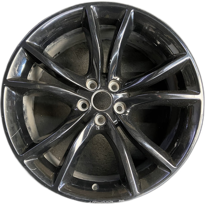 20" CHALLENGER 16-17 20x8 , 5 V spoke, Original OEM Wheel Rim - Front View