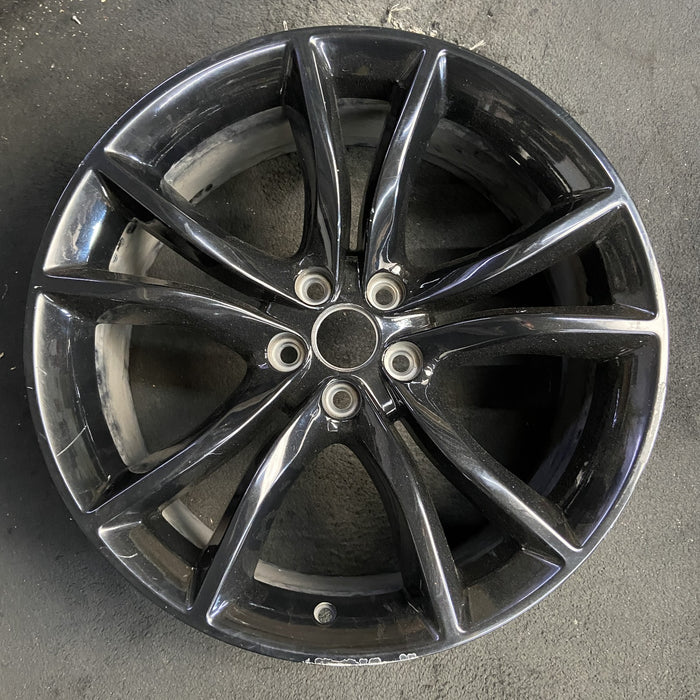 20" CHALLENGER 16-17 20x8 , 5 V spoke, Original OEM Wheel Rim - Additional View