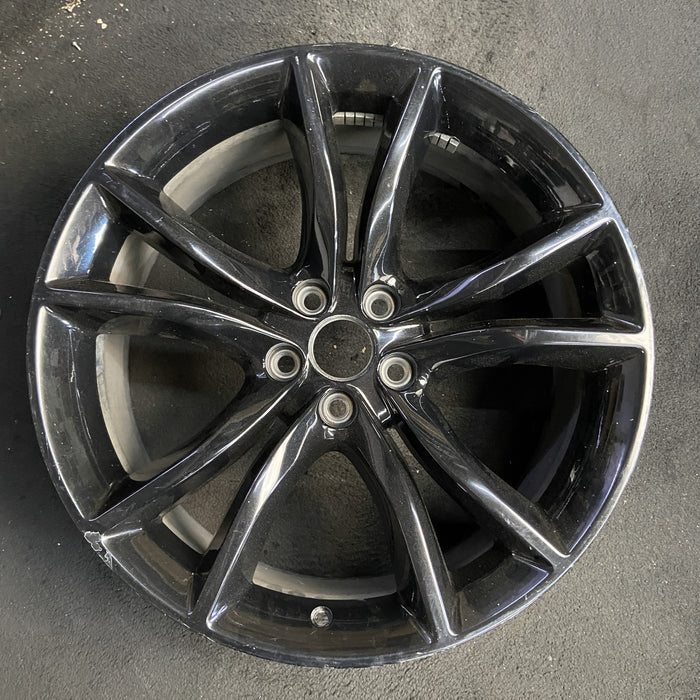 20" CHALLENGER 16-17 20x8 , 5 V spoke, Original OEM Wheel Rim - Additional View