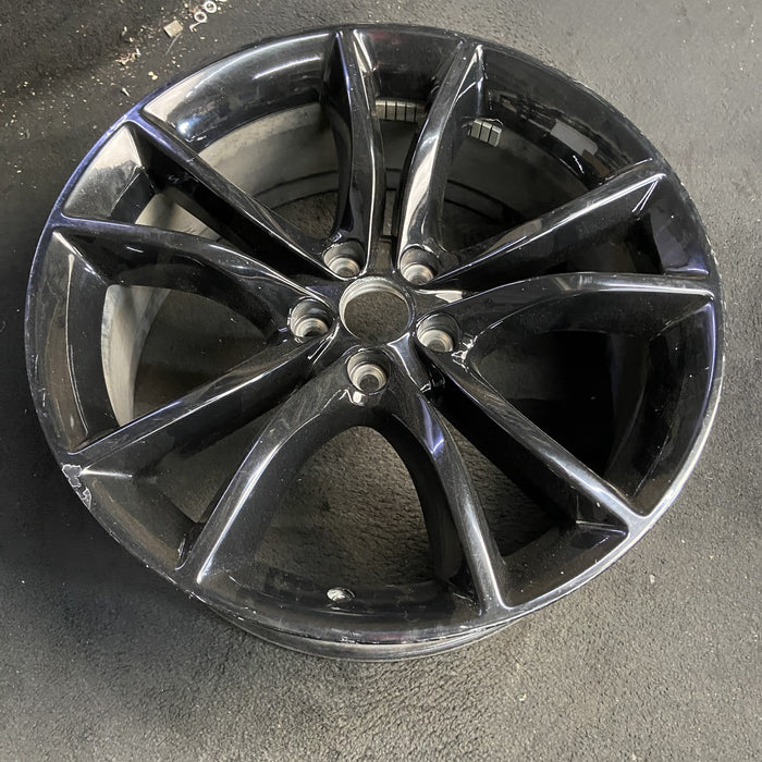 20" CHALLENGER 16-17 20x8 , 5 V spoke, Original OEM Wheel Rim - View 7