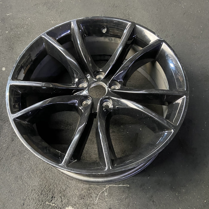 20" CHALLENGER 16-17 20x8 , 5 V spoke, Original OEM Wheel Rim - View 8