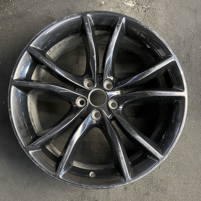 20" CHALLENGER 16-17 20x8 , 5 V spoke, Original OEM Wheel Rim - Additional View
