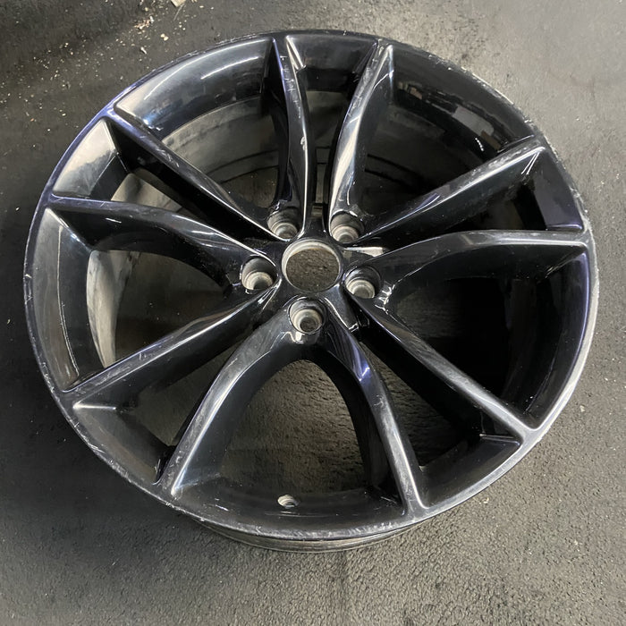 20" CHALLENGER 16-17 20x8 , 5 V spoke, Original OEM Wheel Rim - View 7