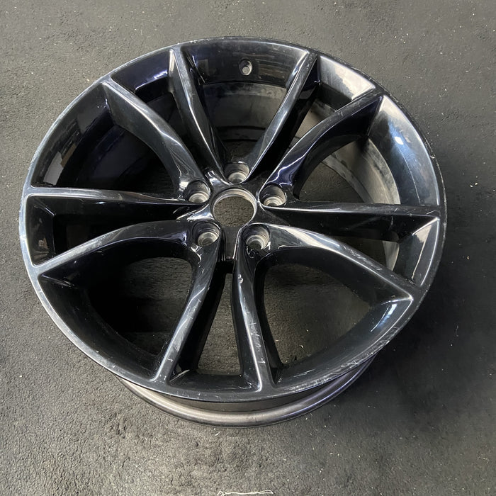 20" CHALLENGER 16-17 20x8 , 5 V spoke, Original OEM Wheel Rim - View 8