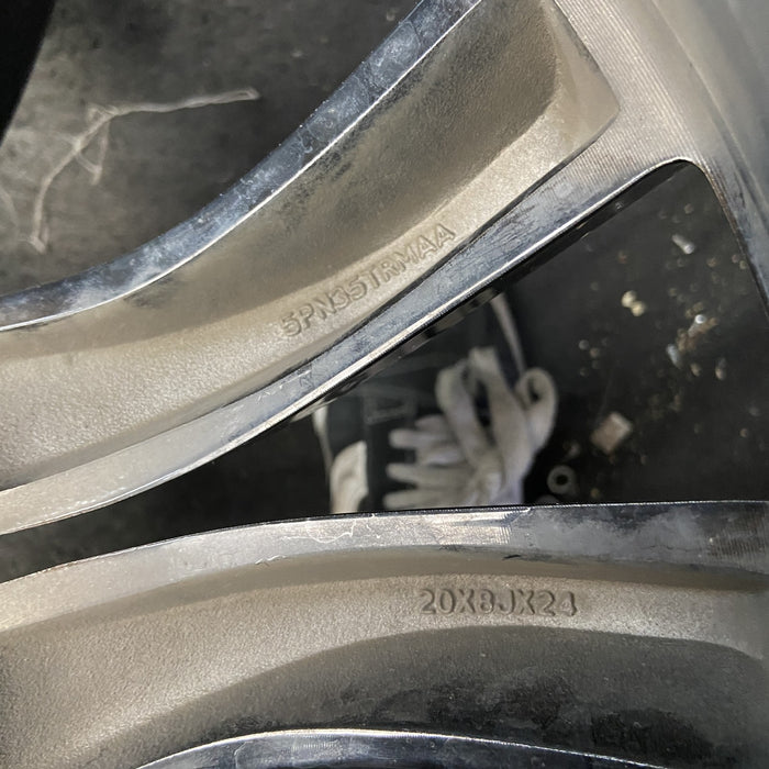 20" CHALLENGER 16-17 20x8 , 5 V spoke, Original OEM Wheel Rim - View 9