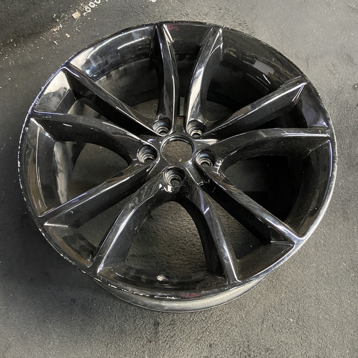 20" CHALLENGER 16-17 20x8 , 5 V spoke, Original OEM Wheel Rim - View 7
