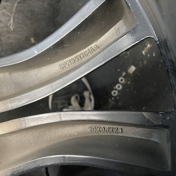 20" CHALLENGER 16-17 20x8 , 5 V spoke, Original OEM Wheel Rim - View 9