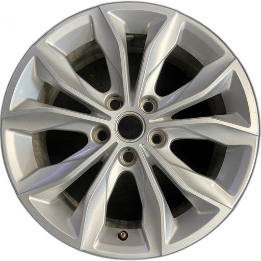 17" MALIBU 19-25 aluminum, 17x7.5 Original OEM Wheel Rim - Front View
