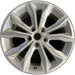 17" MALIBU 19-25 aluminum, 17x7.5 Original OEM Wheel Rim - Front View